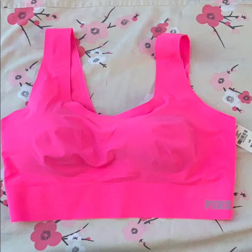 PINK VS Large Bralette Hot Pink